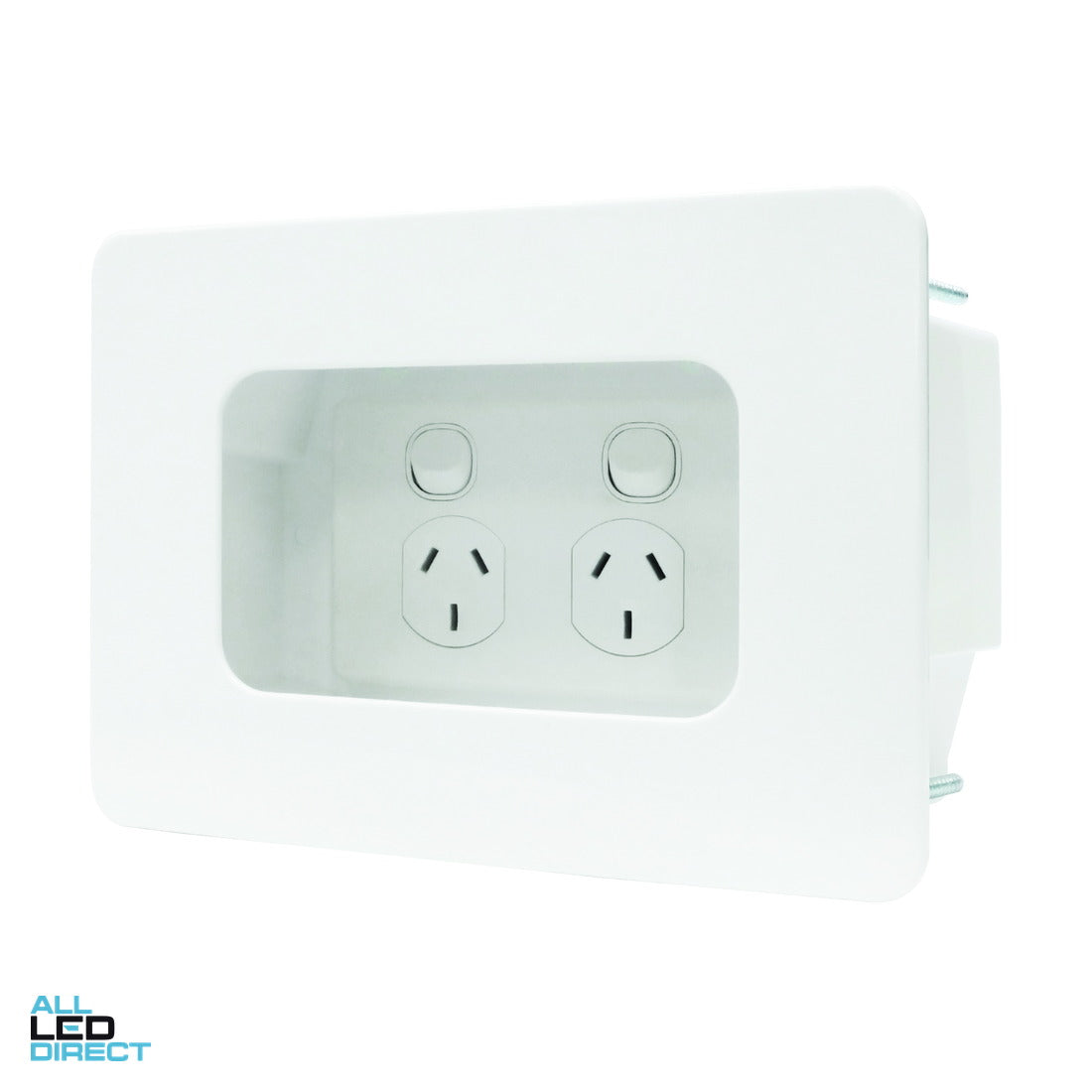 Matchmaster Recessed Single Wall Point White ALL LED Direct