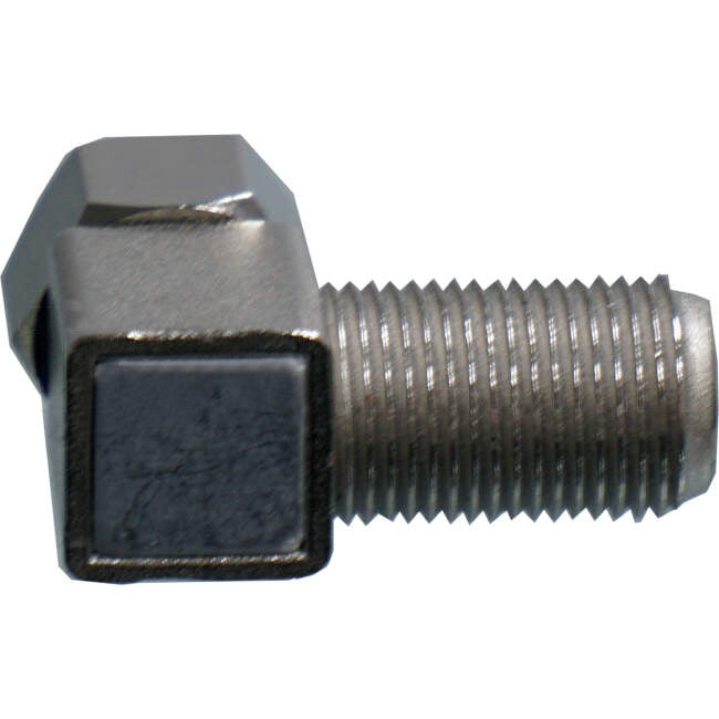 Matchmaster 8mm RG6 Connector Adaptor F Male To F Female Elbow EACH