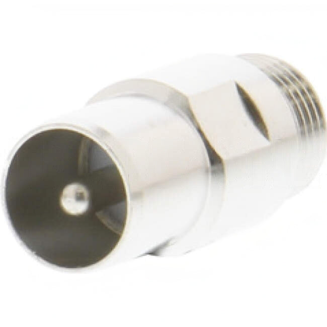 Matchmaster 8mm RG6 Connector Adaptor F Female To IEC PAL Male Each