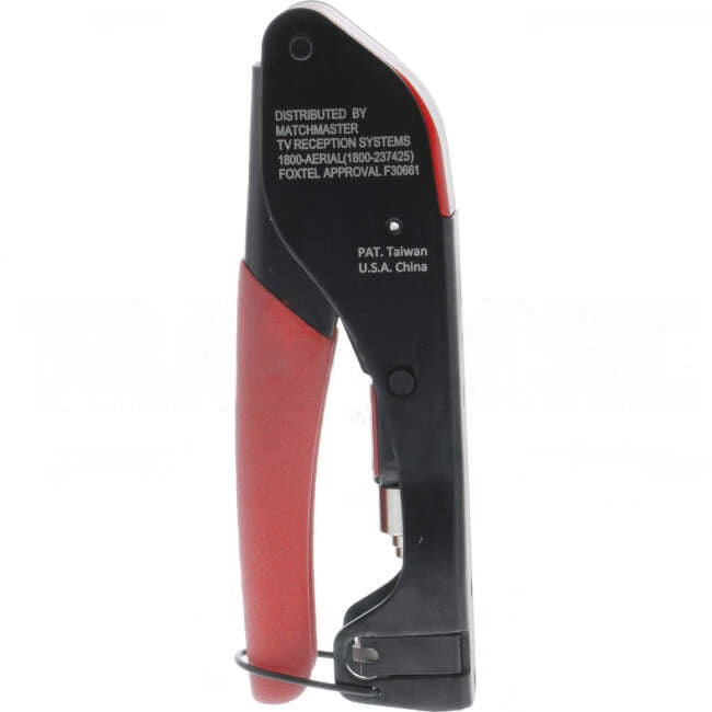 Matchmaster Compression Connector Crimping Tool For Foxtel RG6 Connectors