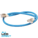 R&M CAT6A Patch Cord Blue 0.5 Meter