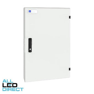 NHP 48 Pole MOD6+ DIN Panelboard With 160 Amp Main Switch Light Grey IP40