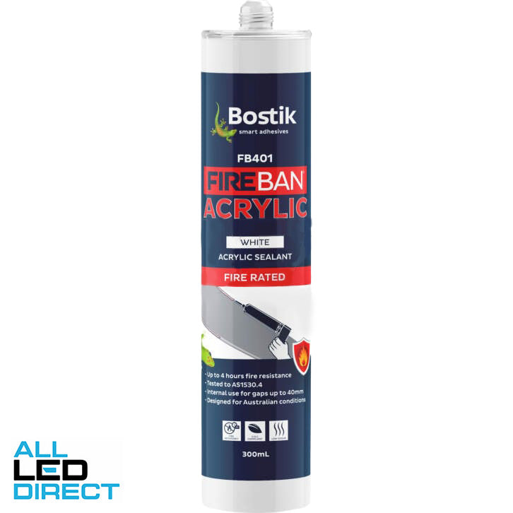 Fireban Fire Rated Acrylic Based Sealant White 300ml
