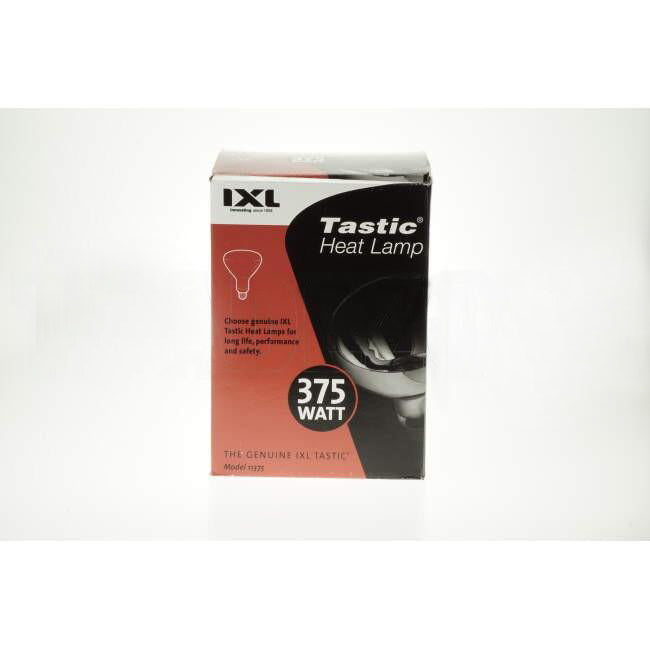 IXL 375 Watt R125 Infra Red Heat Lamp Reflector With Edison Screw Connection