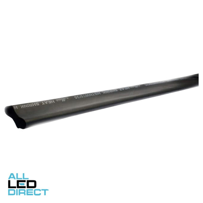 Wattmaster 51mm Shrinks To 25mm Thin Wall Heatshrink 1.2 Metre Black