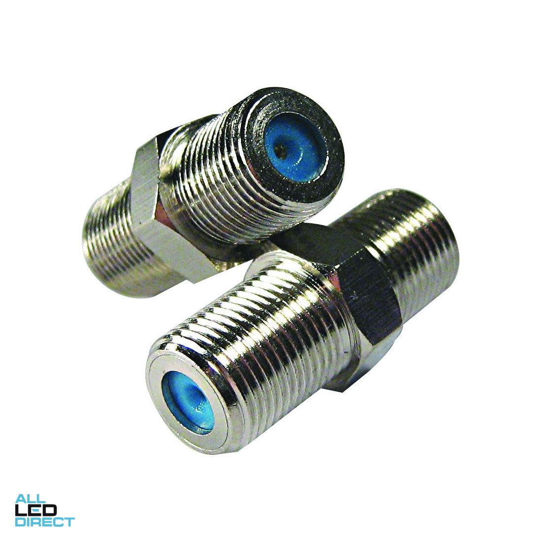 Matchmaster RG6 Connector Adaptor F Female To F Female 3GHz Each ALL LED Direct