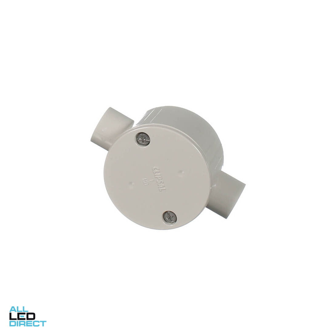 Clipsal 20mm 2 Way Shallow Round Junction Box ALL LED Direct