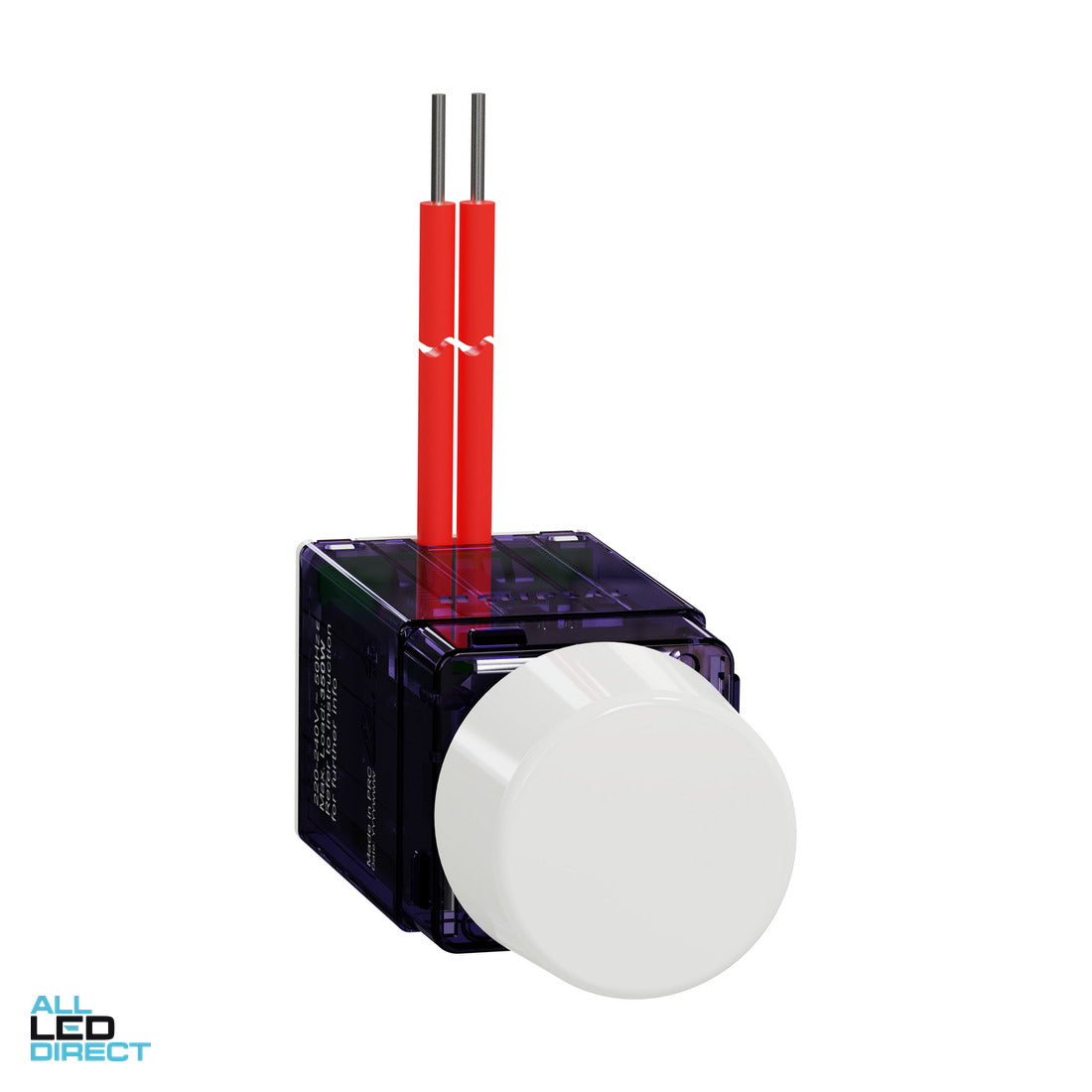 Clipsal 350 Watt 30 SERIES Rotary Dimmer White