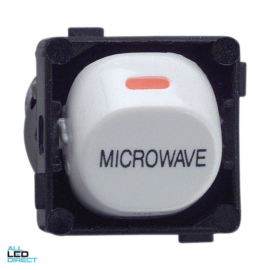 Clipsal 10 Amp 30 SERIES 2 Way Rocker Switch Mech White Engraved With 'MICROWAVE' ALL LED Direct