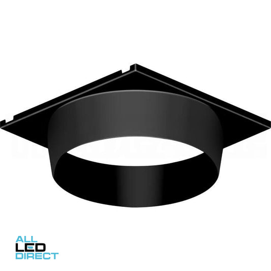 Air Diffusion 250mm x 250mm x 200mm Snap on Neck Adaptor Including Vent Clip