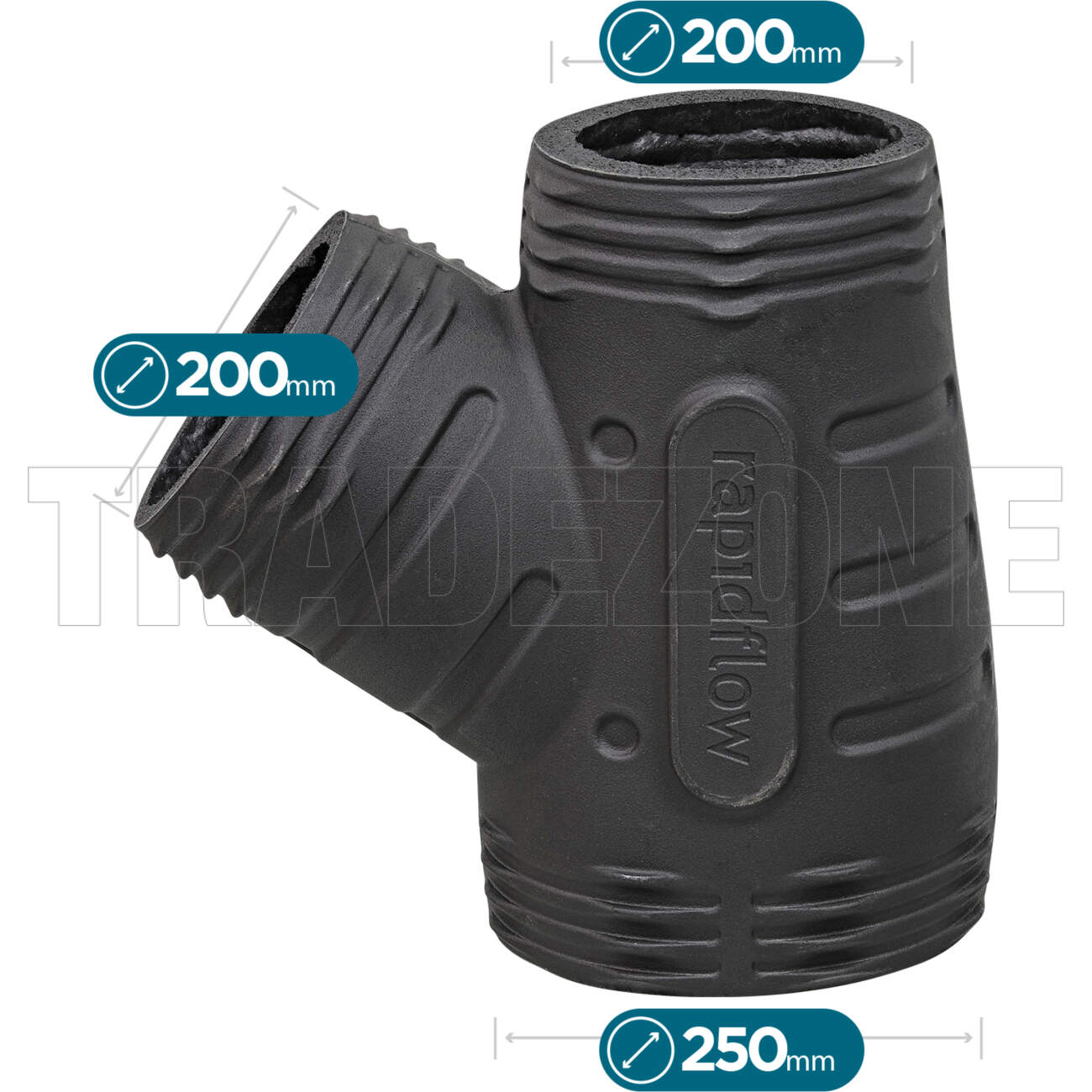 RapidFlow 250mm x 200mm x 200mm Poly Insulated BTO