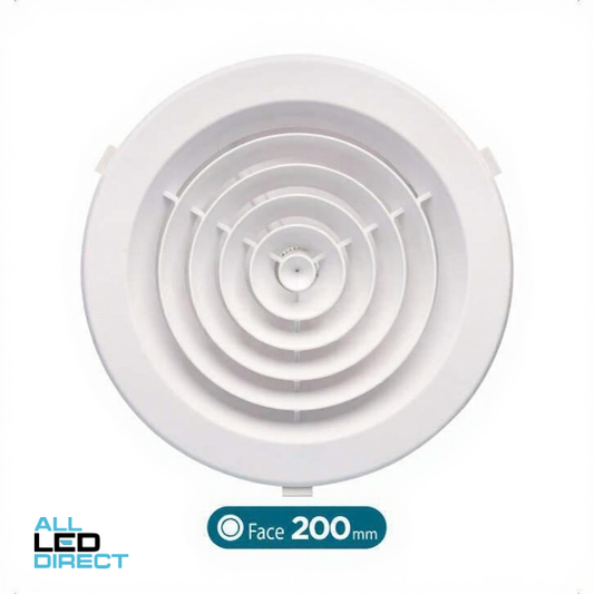 Powerwave Air 200mm Plastic Downjets