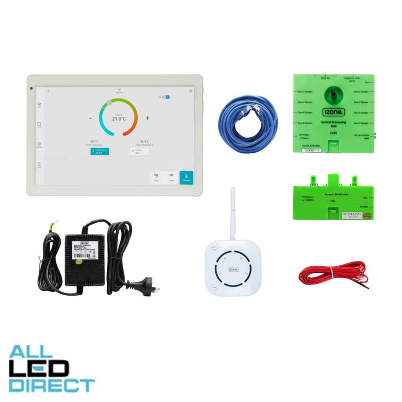 IZONE NOVA 10 Inch Kit with CAT5 Shielded Cable