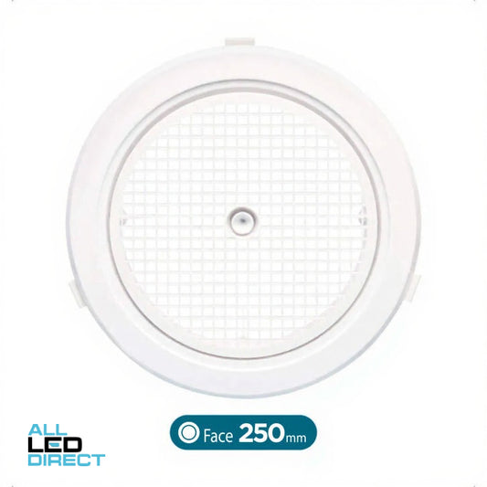 Powerwave Air 250mm Round Plastic Egg Crate Diffuser