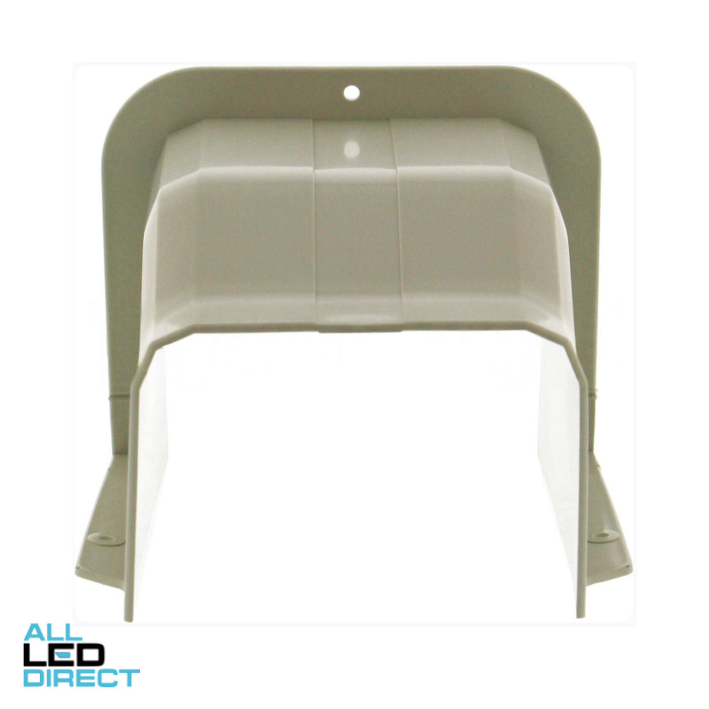 Ezyduct 110mm Ceiling Cap Light Beige Suitable For Air Conditioning Duct