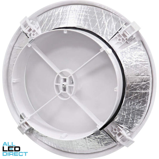 Powerwave Air 150mm Insulated Cone Ceiling Diffuser White