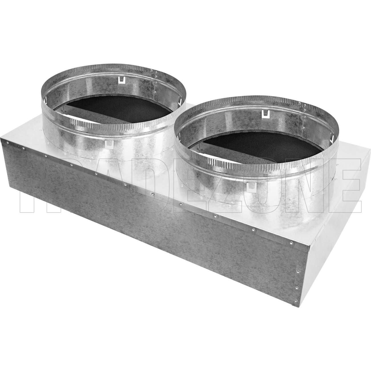 Powerwave Air 900mm x 500mm Return Air Insulated Box with 2 x 400mm Spigot