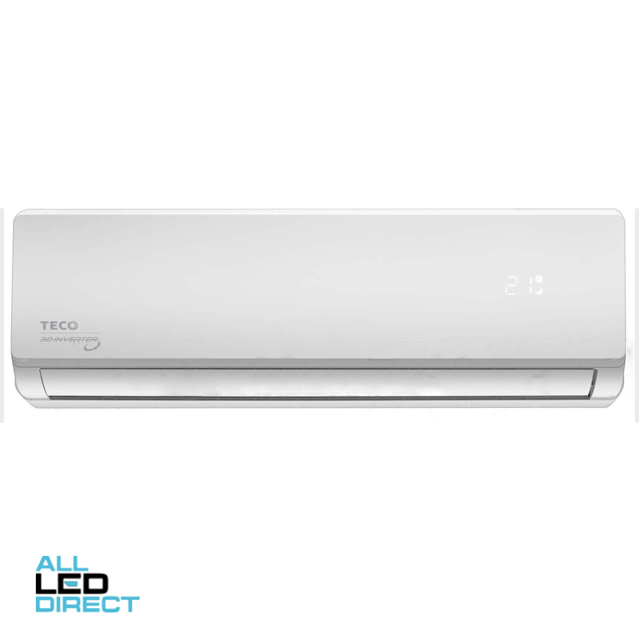 TECO 7.0kW Cool 7.0kW Heat Inverter Hi-Wall Indoor/Outdoor Air Conditioning Unit - WIFI Enabled