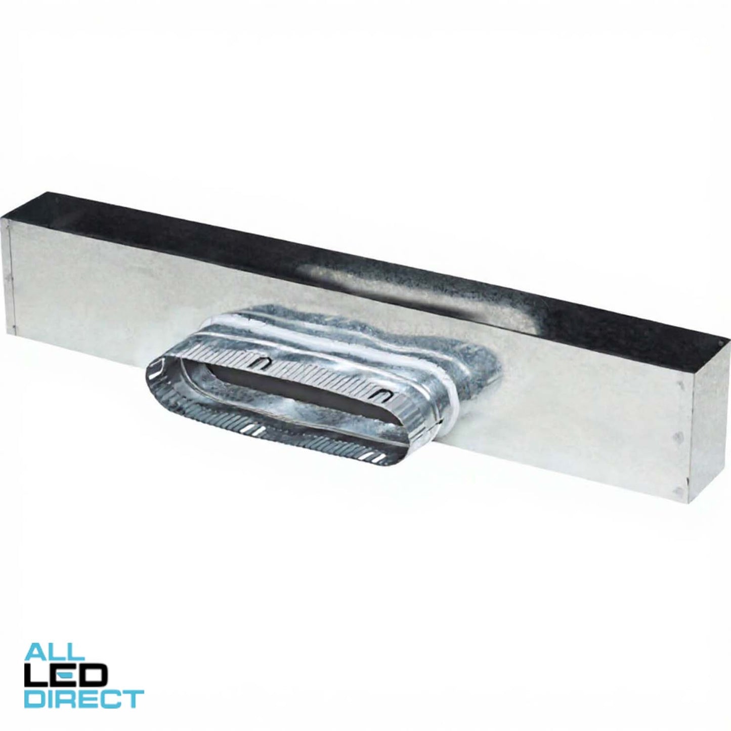 Powerwave 900mm x 100mm Metal Side Boot with 250mm Spigot (10mm Internally Insulated)