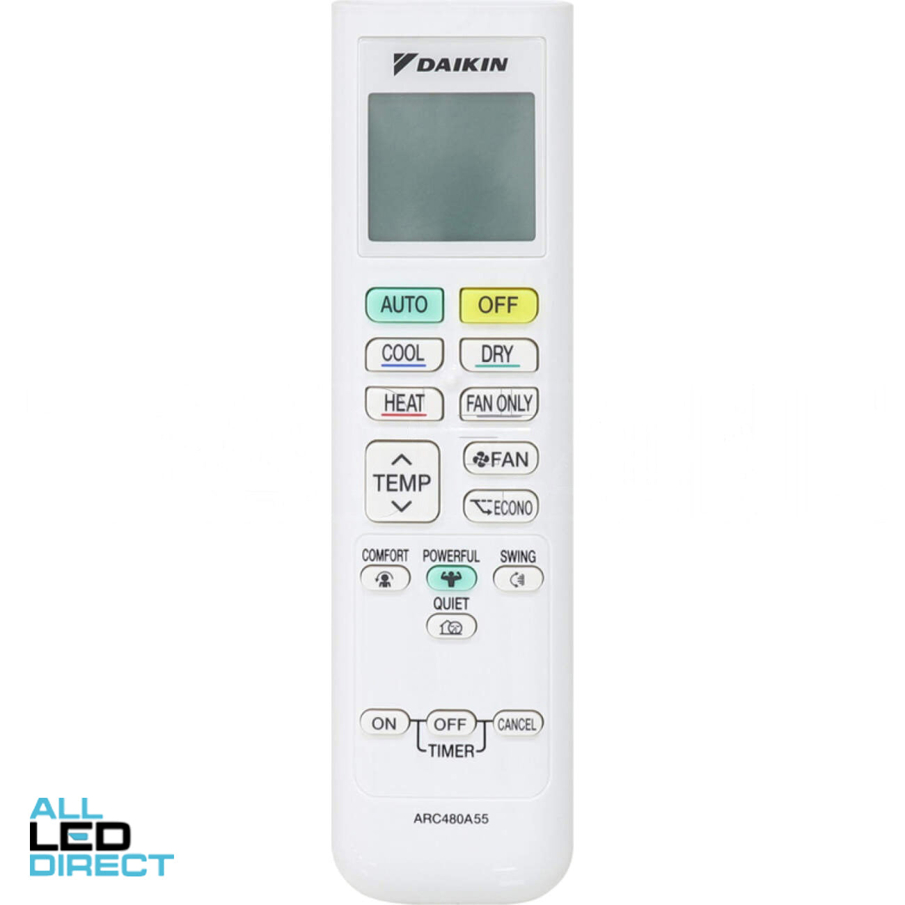 Daikin 7.1kW Cool 8.0kW Heat LITE Inverter Hi-Wall Indoor/Outdoor Air Conditioning Unit