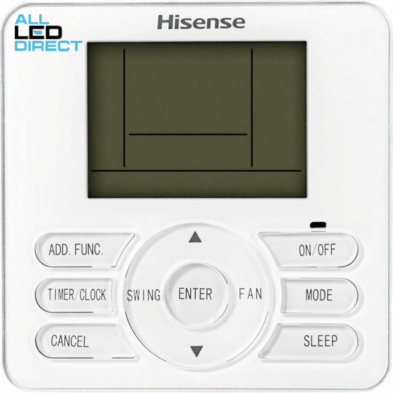 Hisense 8.5kW Cool 10.0kW Heat AIR Q COMPACT With Hi-Nano High Static Ducted Indoor/Outdoor Compact Air Conditioning Unit