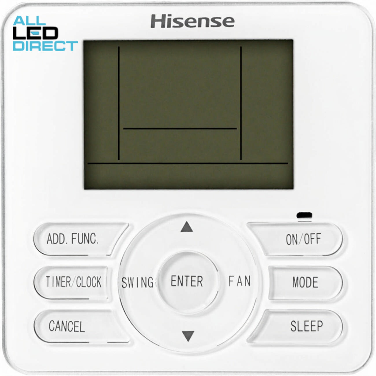 Hisense 8.5kW Cool 10.0kW Heat AIR Q PREMIUM High Static Splitable IDU with Hi-Nano Ducted Indoor/Outdoor Air Conditioning Unit