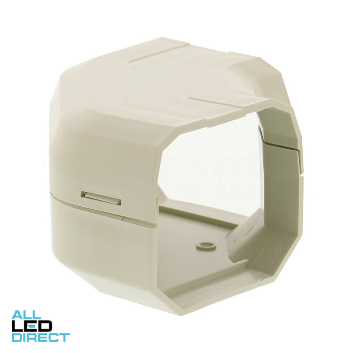 Ezyduct 80mm 90 Degree Bend Light Beige Suitable For Air Conditioning Duct