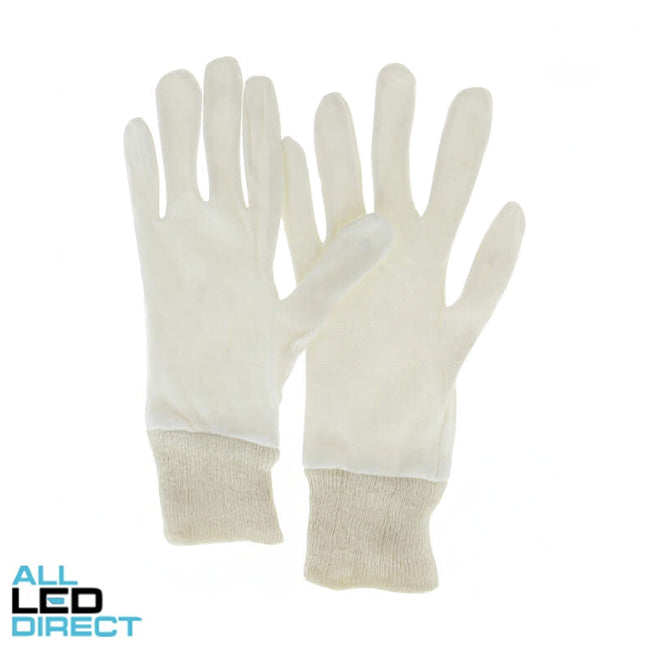 Volt Safety Deluxe Cotton Inner Glove Pack of 5 - Large