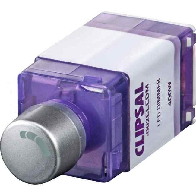 Clipsal 400 Watt SATURN LED Rotary Dimmer Mech Transparent - Default Title (4062ELEDMTR)