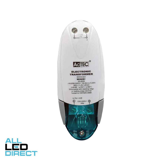 SAL 20 To 60 Watts 2 Terminal Electronic Transformer