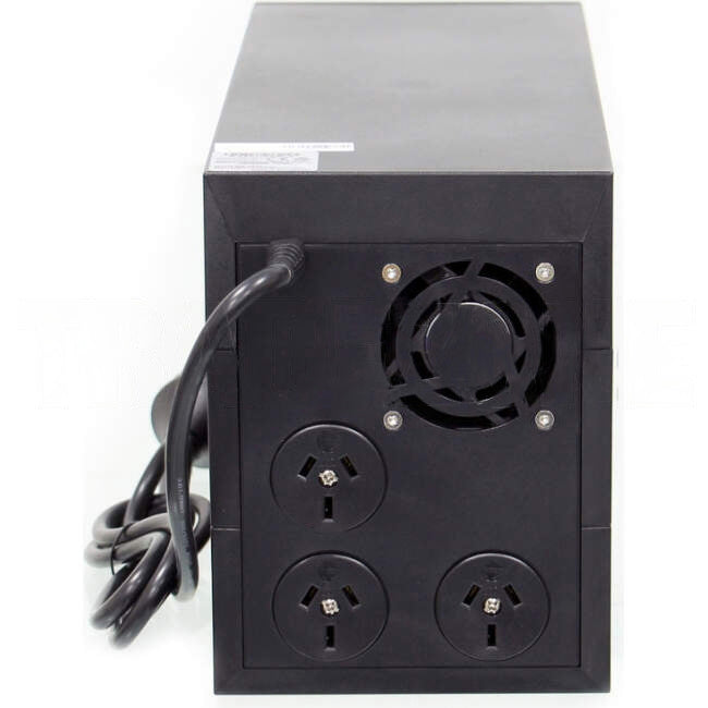Eaton 1200 Watt 2000VA Triple Socket Uninterruptible Power System With Fan