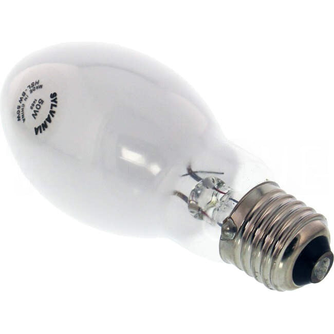 Sylvania 50 Watt Mercury Vapour Lamp With Edison Screw Connection 4000k