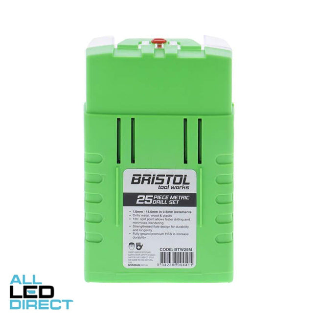 Sheffield BRISTOL 25 Piece Metric Drill Bit Set