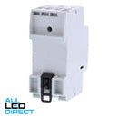 NHP 8.5 Amp to 25 Amp 4 Pole 5.4kW Din Mount Contactor With 240 Volt AC Coil & 4 x N/C Auxiliary Contacts