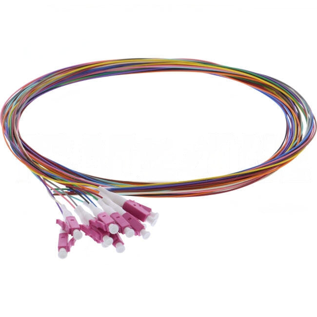 Molex Multi Mode LC OM4 LSZH Pigtail 1.5 Metre 12 Pack