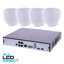Dahua 4 Channel NVR+2TB HDD With 4 x 6MP Wizsense Turrets