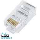 Dahua CAT6 RJ45 Network Pass Through Plug Pack of 100
