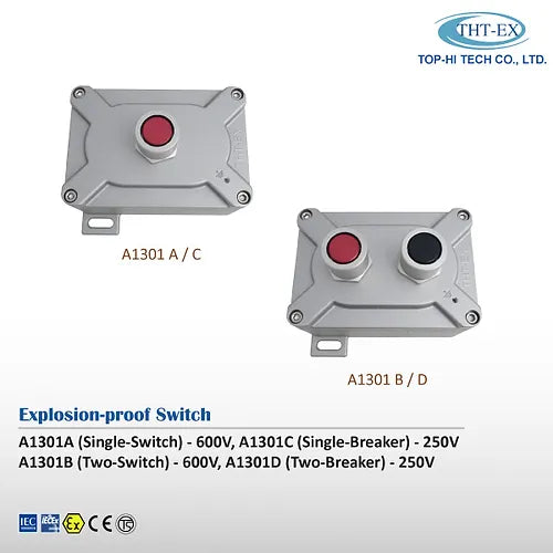 Explosion-proof Switch A1301 A/B/C/D use with PLC