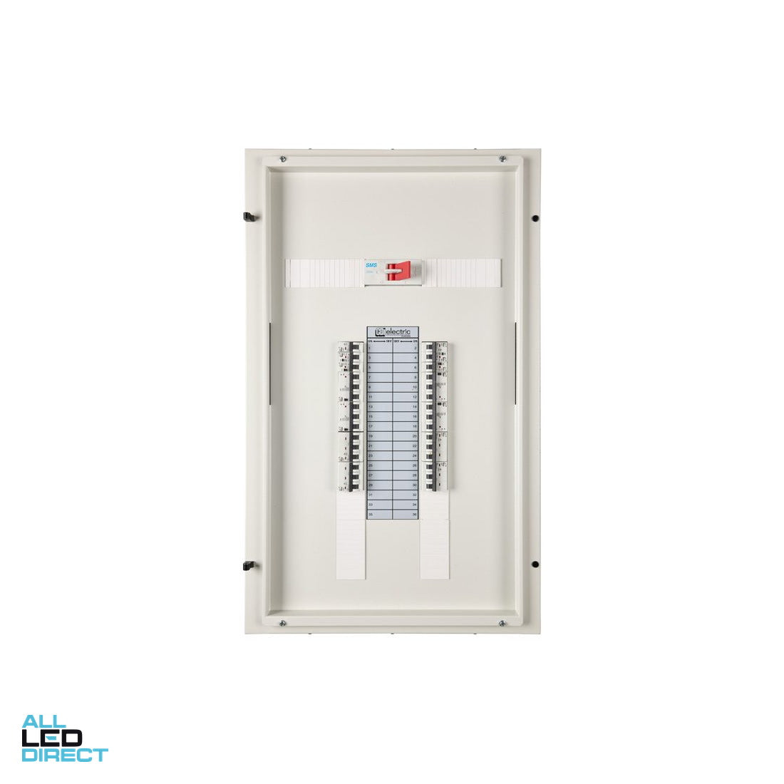 CBI Heinemann 48 Pole ADVANTAGE ASTRA Distribution Board With 160 Amp Main Switch ALL LED Direct