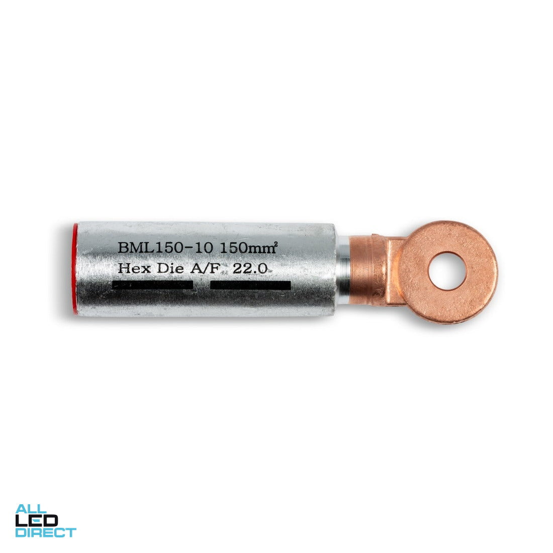 Wattmaster Copper Lug Suitable For 150mm Cable With 10mm Hole ALL LED Direct