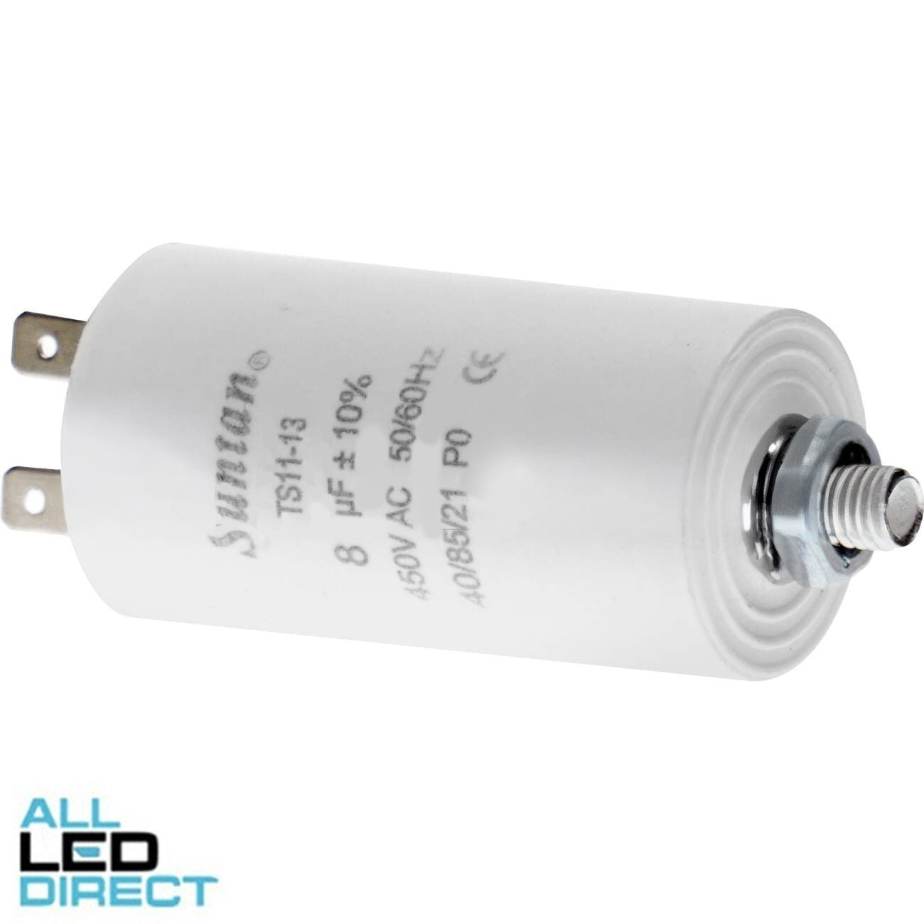 WES 8 MF 450 Volt Capacitor