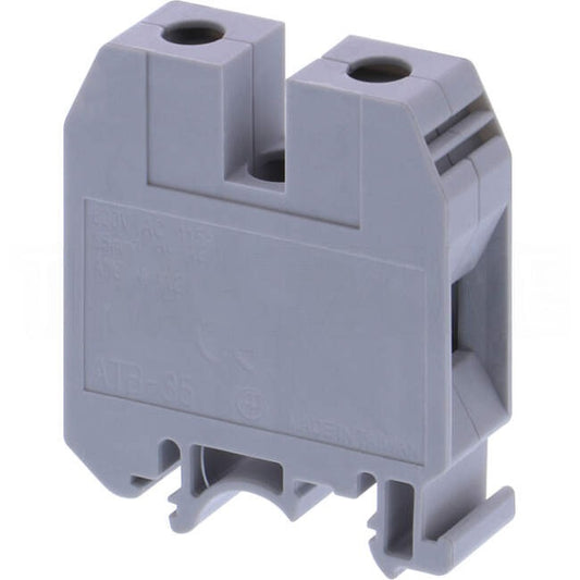 Dore 35mm Din Rail Terminal Grey Each