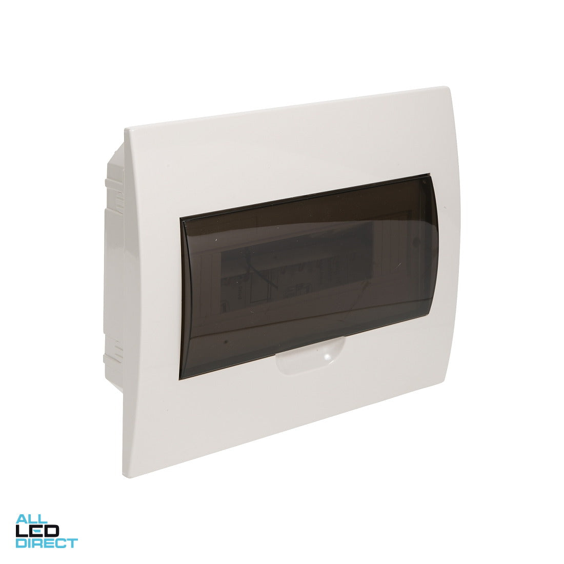 NHP 12 Pole Plastic Flush Mounted Switchboard Transparent Door ALL LED Direct