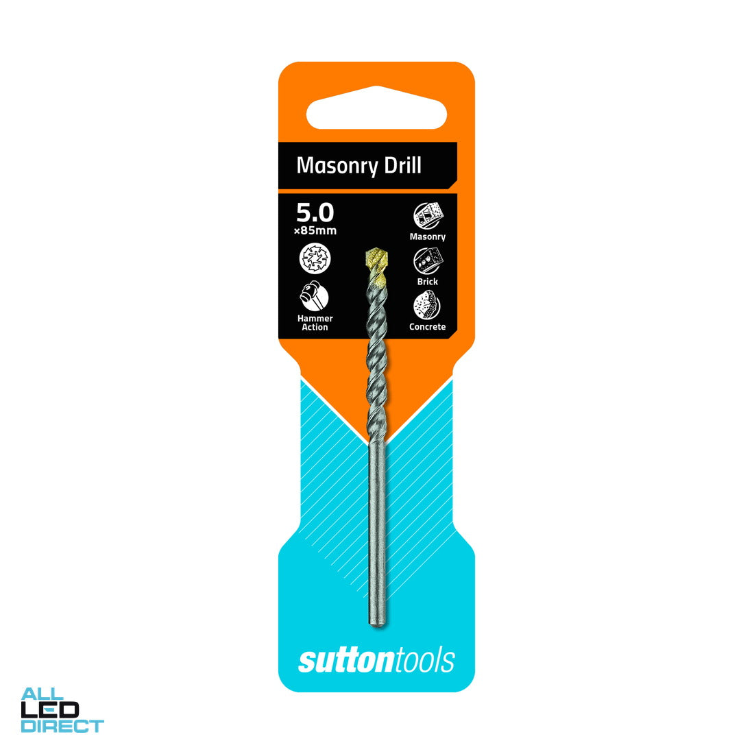 Sutton Tools 5mm x 95mm Masonry Drill Bit