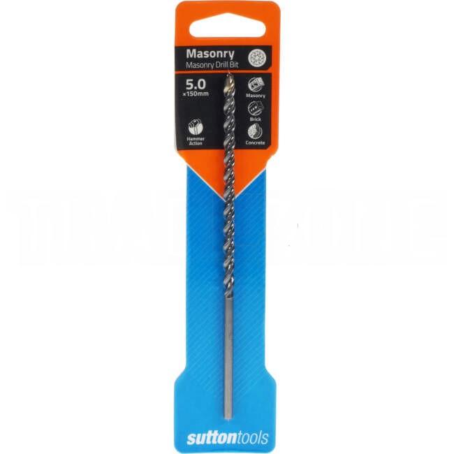 Sutton Tools 5mm x 150mm Masonry Drill Bit