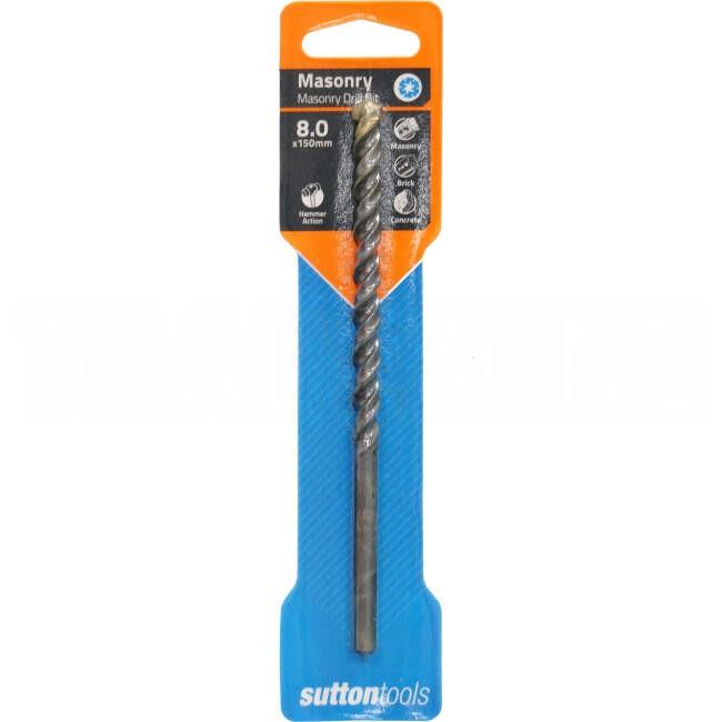 Sutton Tools 8mm x 150mm Masonry Drill Bit