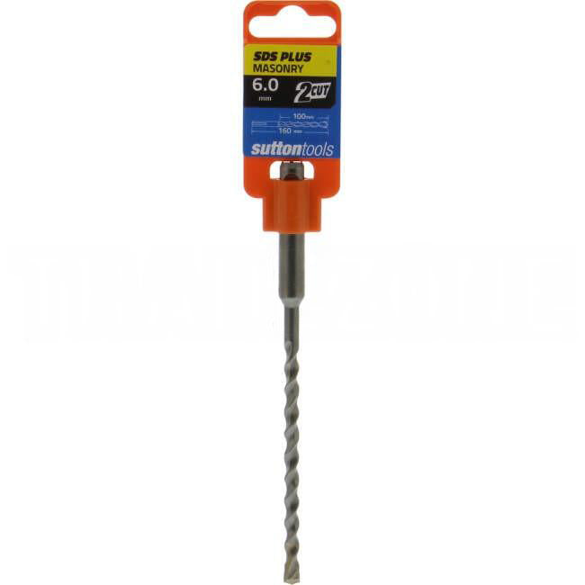 Sutton Tools 6mm x 160mm MASONRY RUNNER SDS Plus Drill Bit