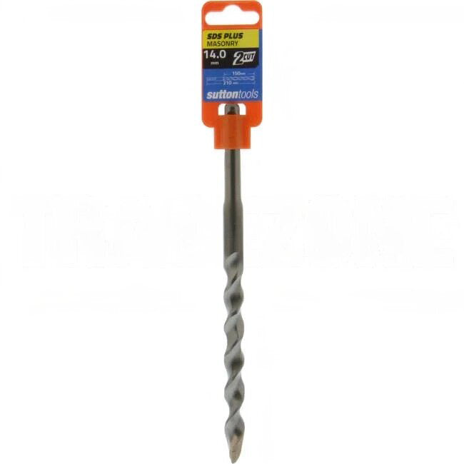Sutton Tools 14mm x 210mm MASONRY RUNNER SDS Plus Drill Bit