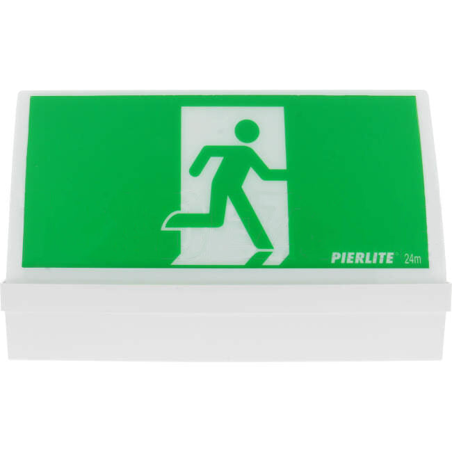 Pierlite 3 Watt DIRECTOR LED Ceilling Mounted Running Man Exit Light