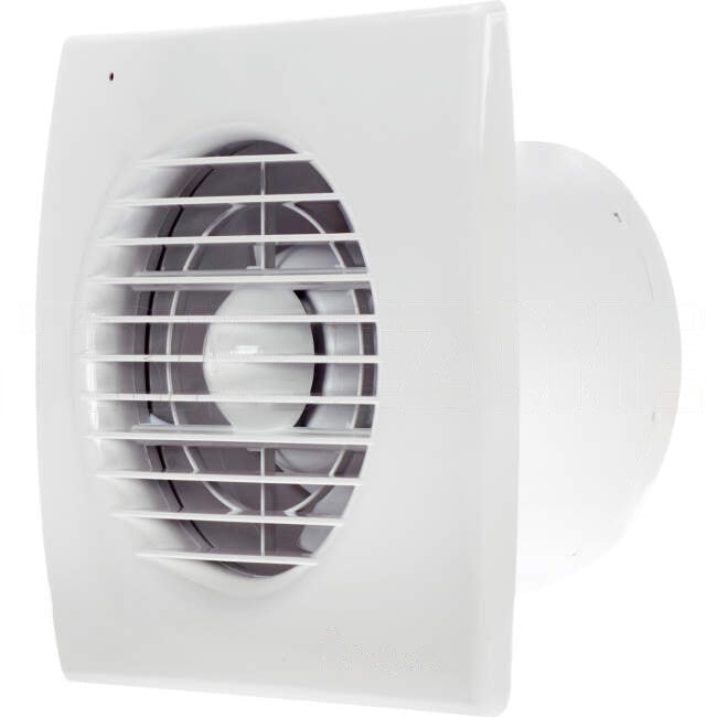 Fantech 180mm x 190mm Flush Mounted Square Exhaust Fan With Backactive Damper Suitable For 125mm Duct